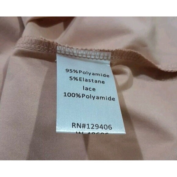 NEW CreationL Womens Blouse Top Color Nude Size 16 - Picture 9 of 11